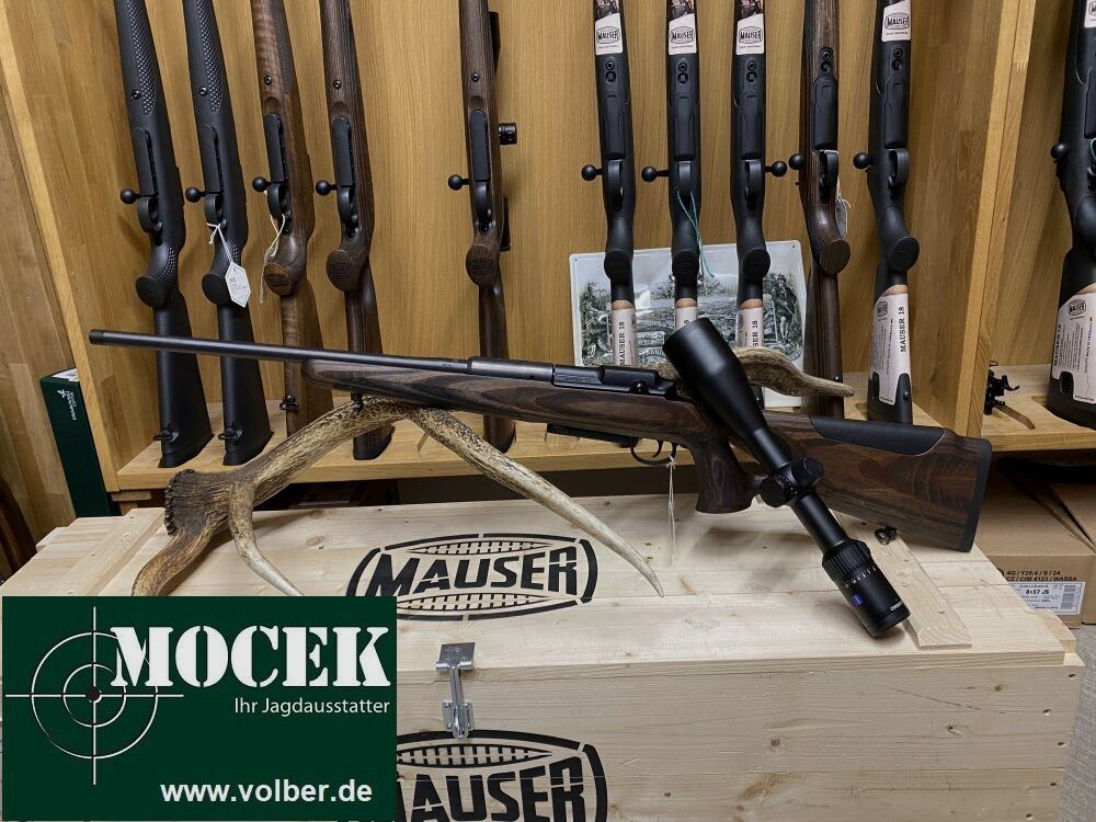 Mauser 25 Max, con Zeiss Conquest V4 3-12x56, Cal. .308, 8x57 JS