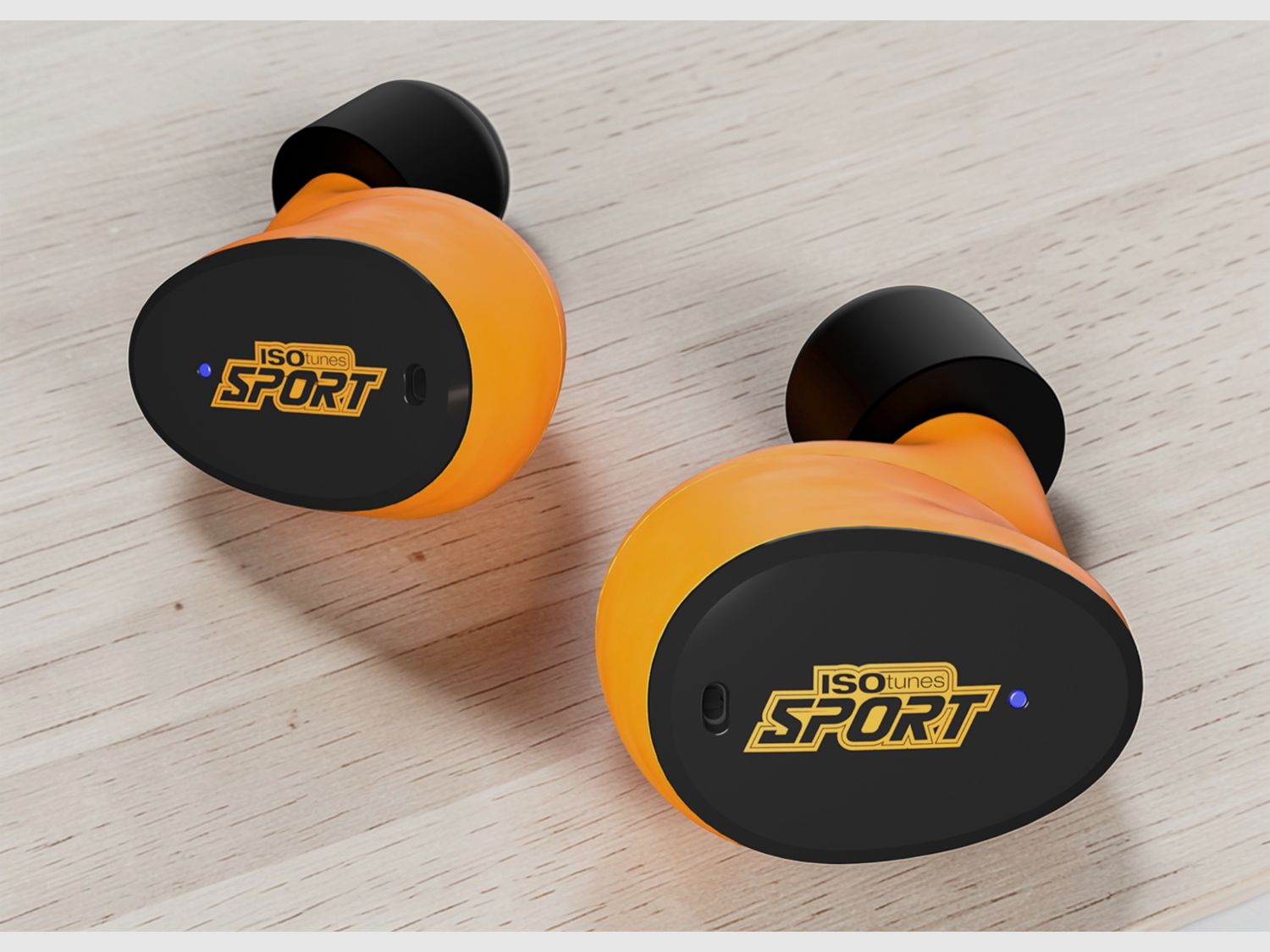 ISOTUNES Caliber In-Ear Hearing Protection Orange