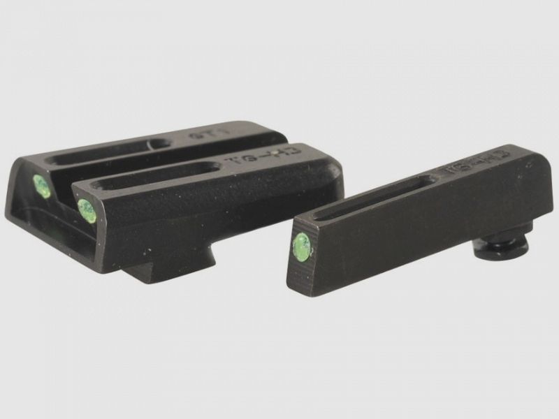 Truglo Set Visier und Kimme mit Tritium und Faseroptik für Kimber