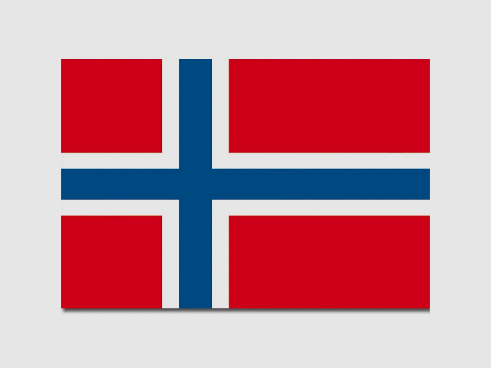 Diverse Flagge Norwegen