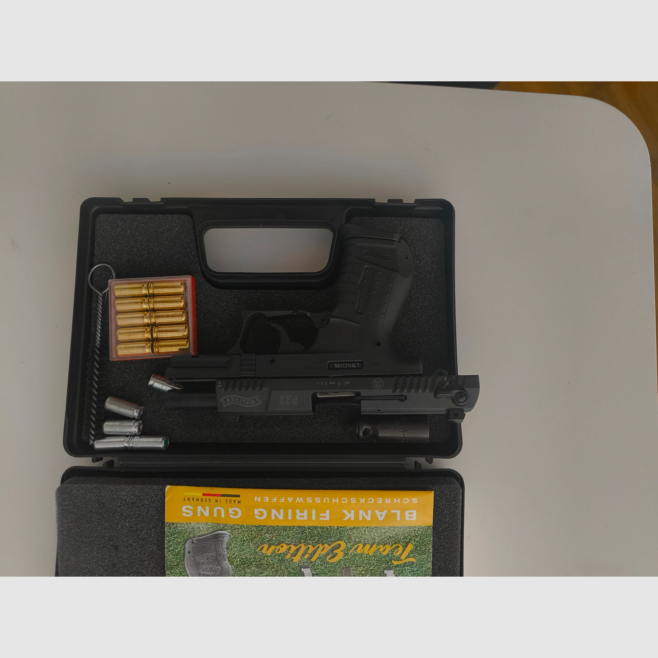 Walther P22  Schreckschuss Pistole