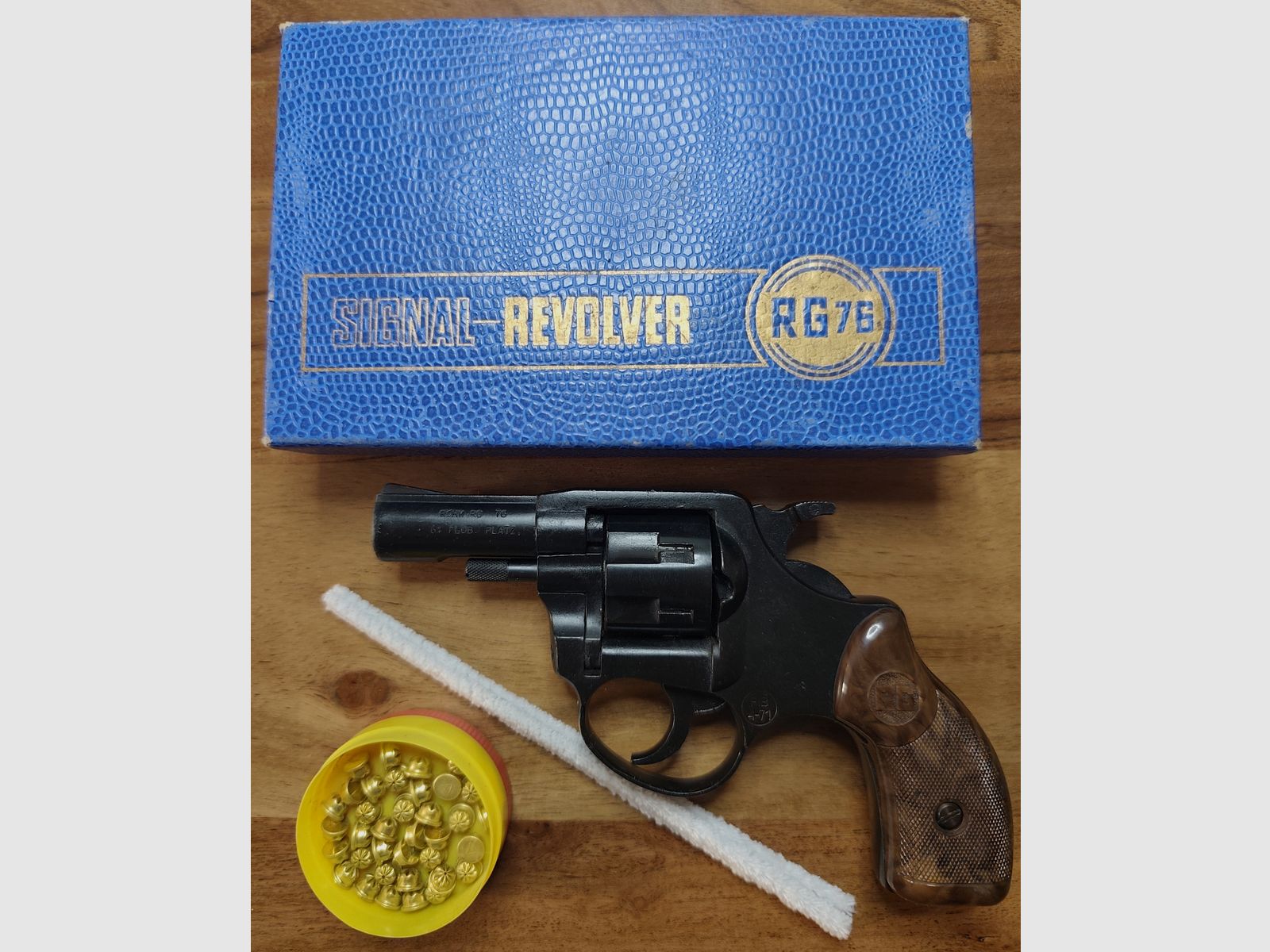 Röhm RG 76 Rewolwer Kaliber 6mm PTB 140/2