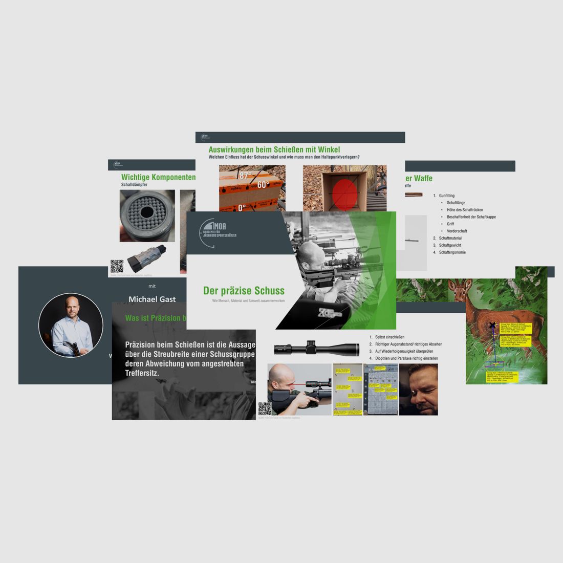 Vortrag: Der przise Schuss Wie Mensch, Material und Umwelt zusammenwirken