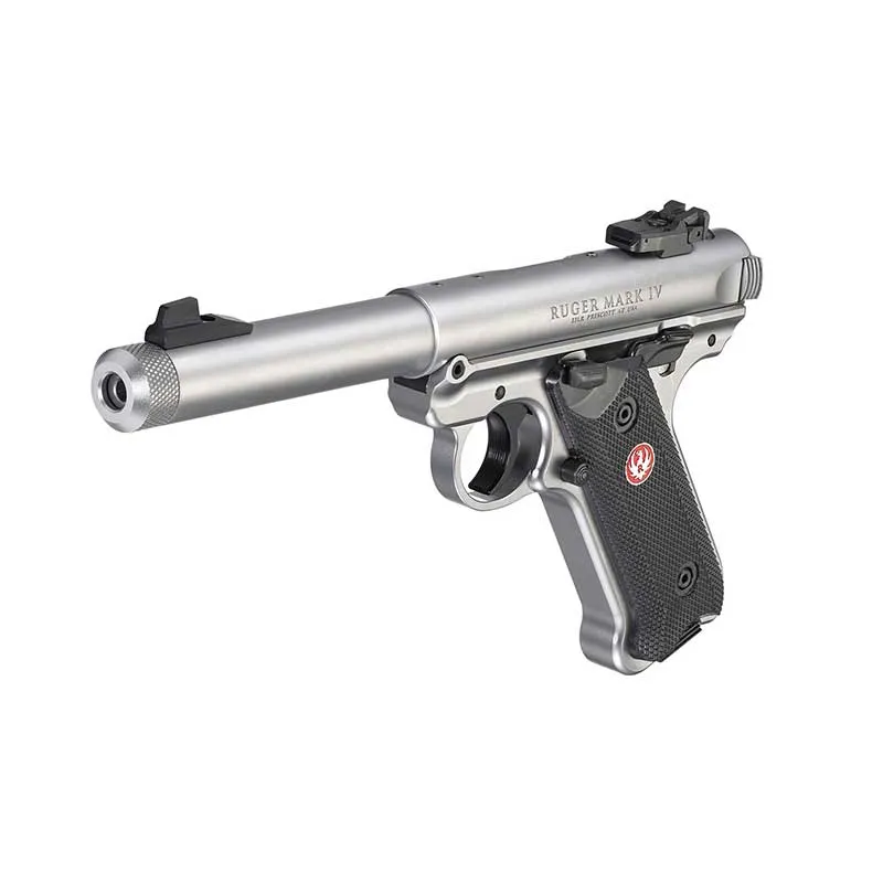 Pistolet RUGER Mark IV Target Stainless kal. 22LR, zdjęcie 2 z 6