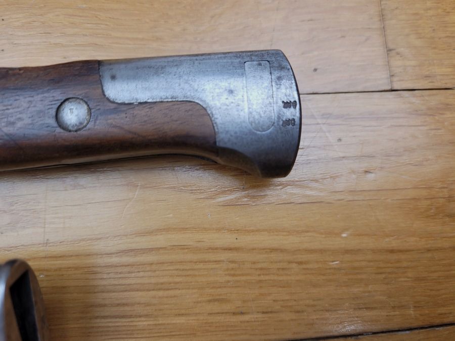 Rare German bayonet 84/98 1st type – Coppel + Danzig – Duchy of Anhalt – W 88 – with number! – Condition excellent!, image 8 of 18