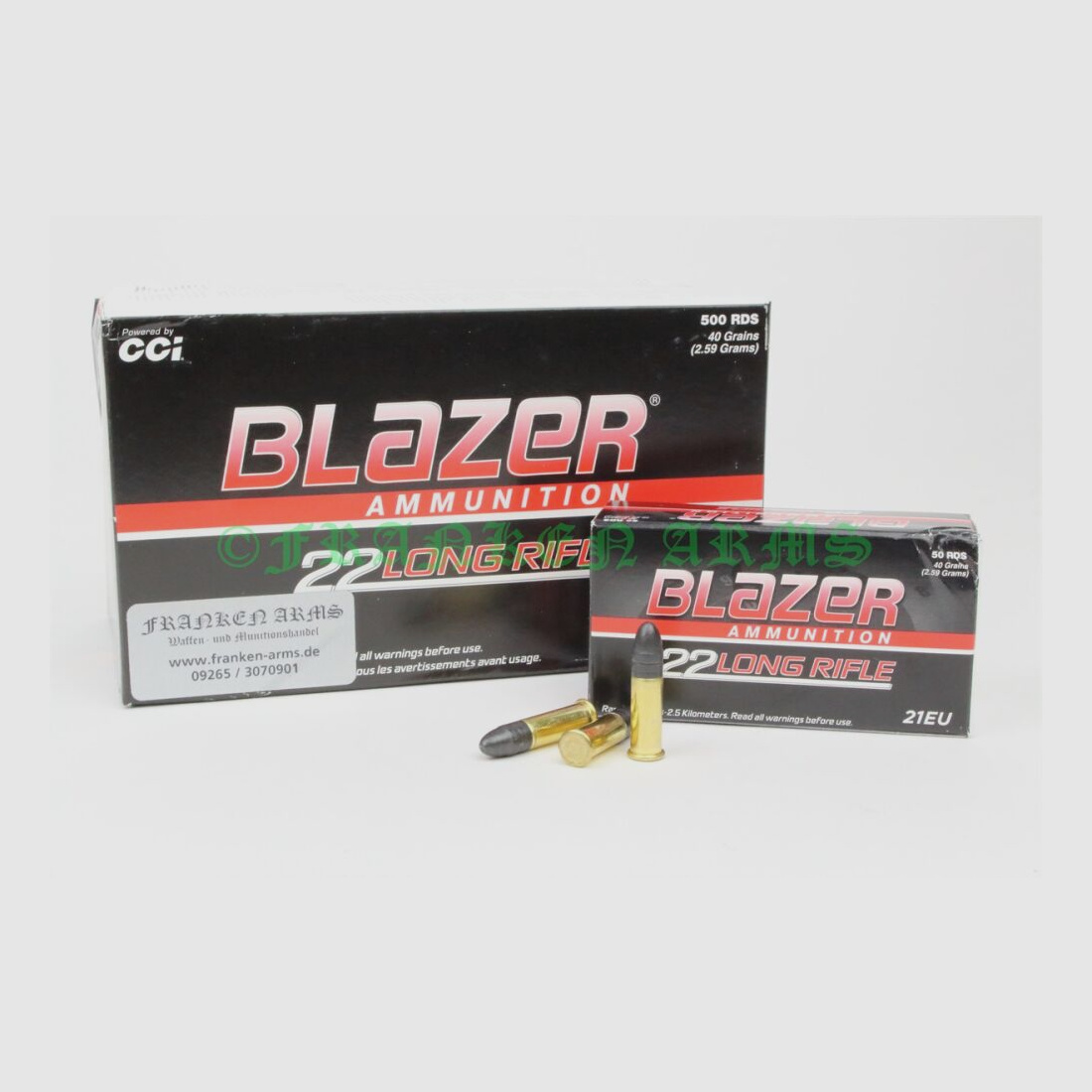 CCI BLAZER HV .22 l.r. 40gr. 2,59g 50Stück Staffelpreis