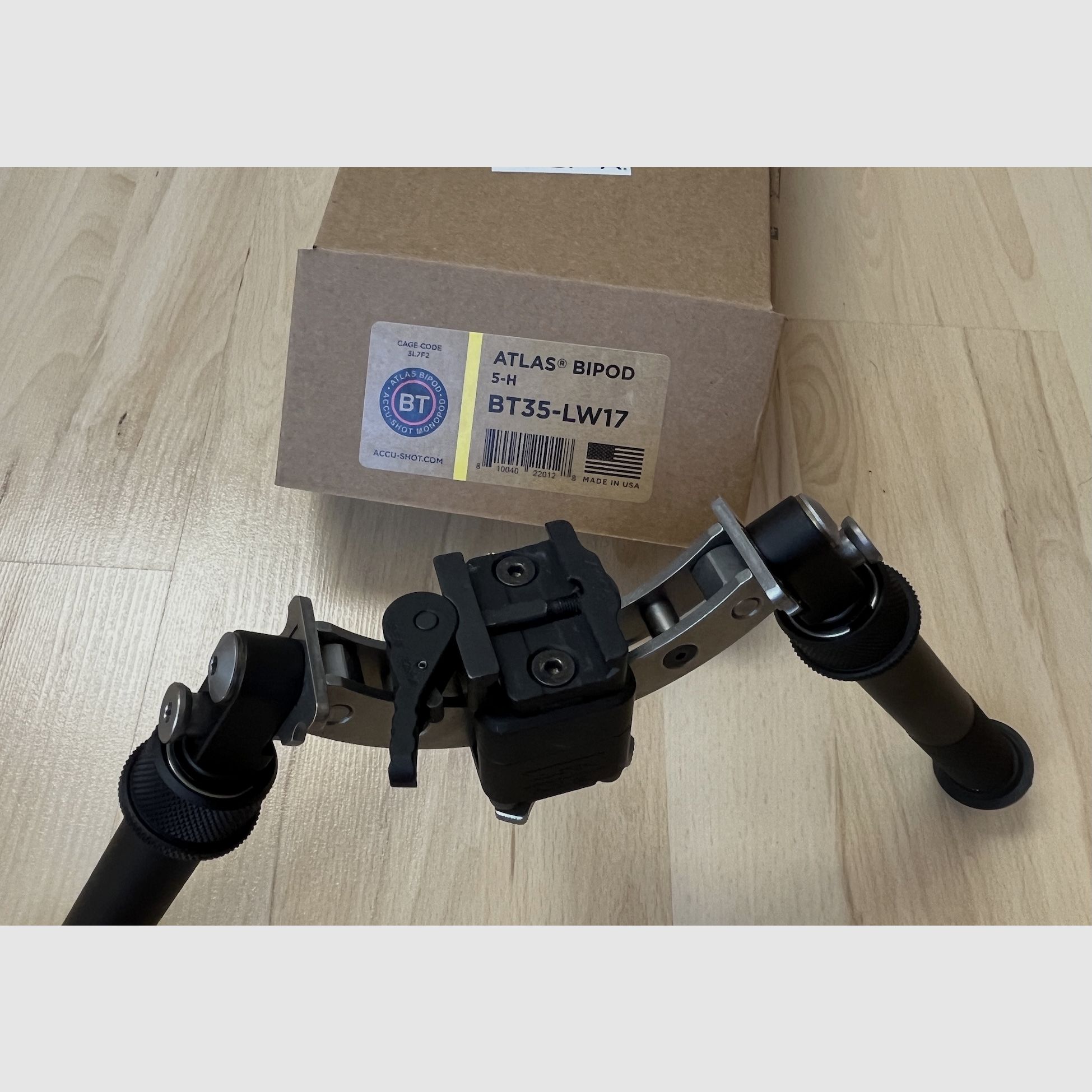 Atlas 5-H BT35-LW17 Zweibein von Accu-Shot