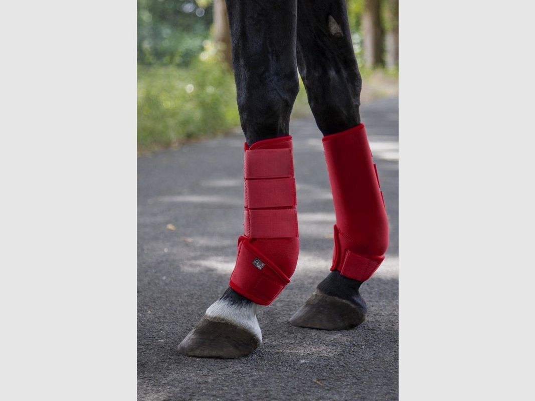 HKM red Softopren protectors, image 2 of 2