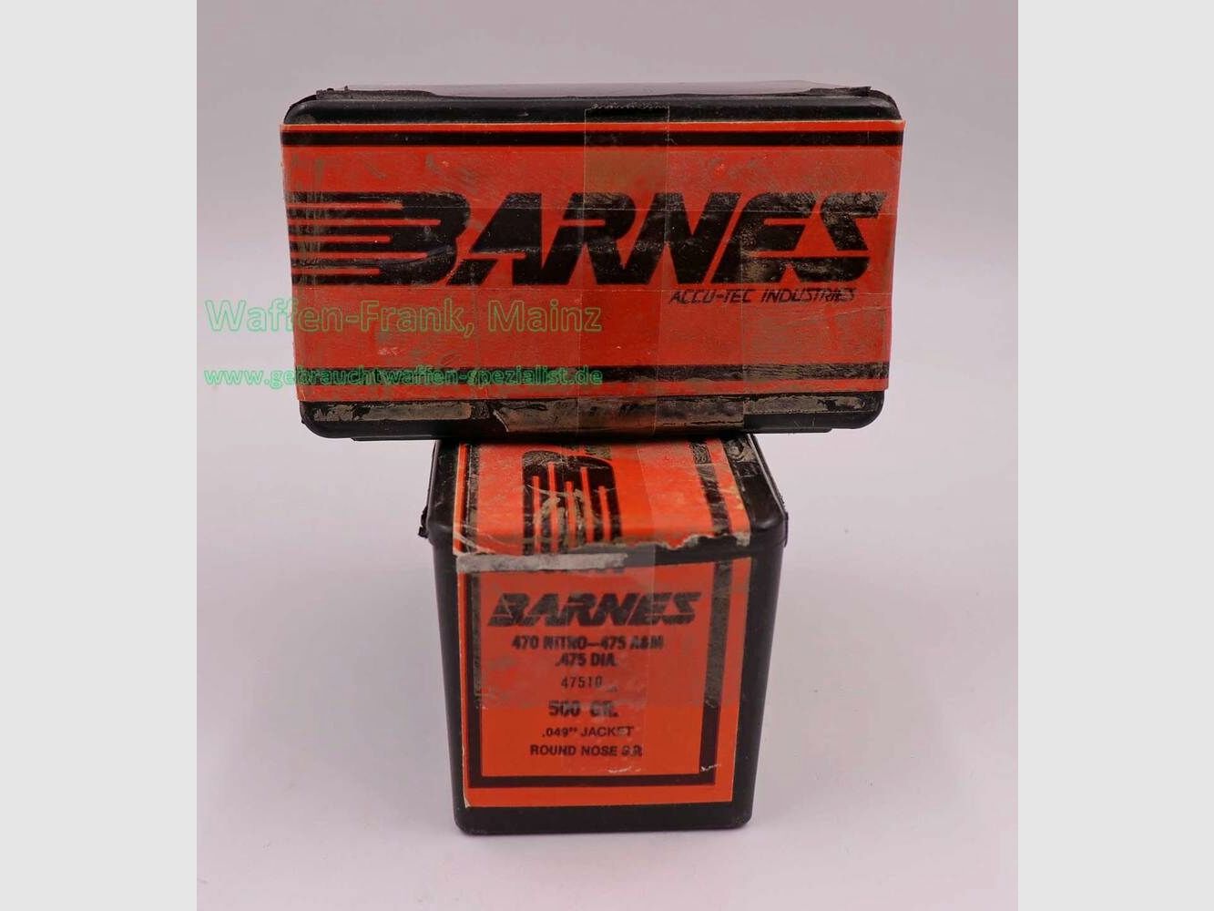 Barnes Bullets Büchsengeschosse, Anbruch
