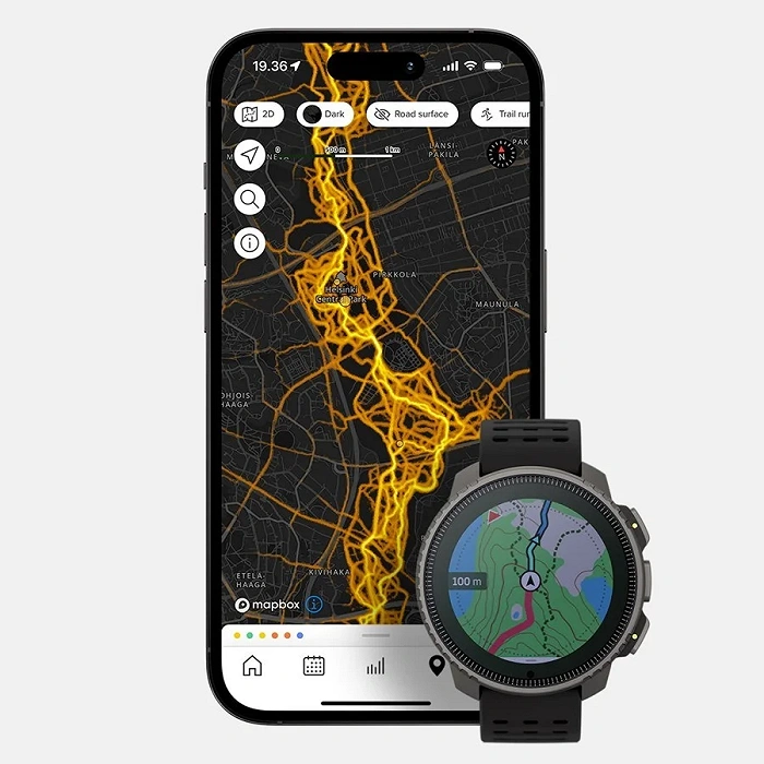 Zegarek sportowy SUUNTO VERTICAL SOLAR ALL BLACK, zdjęcie 7 z 8