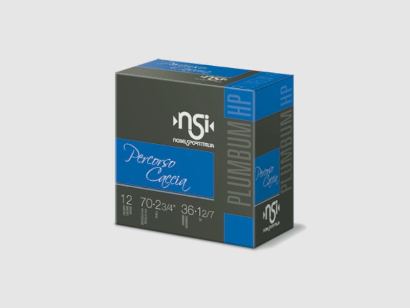 NOBEL SPORT ITALIA – Hagelpatronen – PERCORSO CACCIA Lood N°10, afbeelding 1 van 4