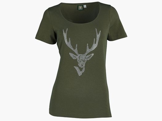T-shirt da donna OS-Trachten con strass