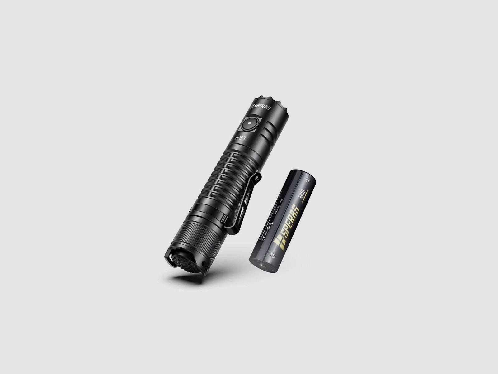 SPERAS TORCIA EST 211M 1900LM TACTICAL WIEDERAUFLADBAR USB-C, Bild 1 von 14
