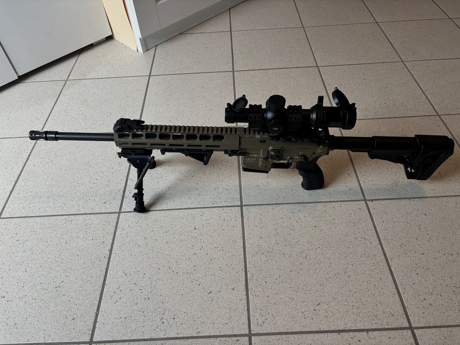 Haenel CR 223 Oliv, 16,65“ Matchabzug 