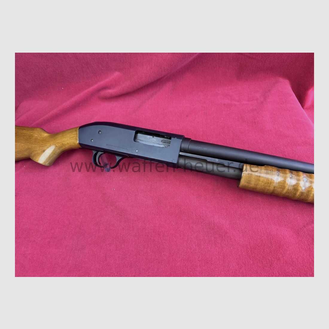 Fucile a ripetizione Boito con calcio anteriore