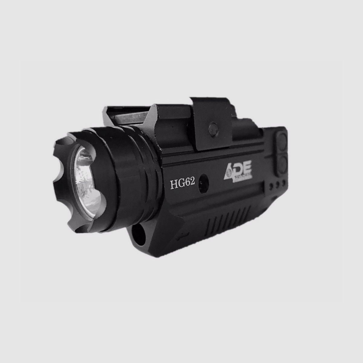 ADE HG62 Strobe Laser Vert + 300 Lumen Strobe Lampe d'Arme Combo, image 6 sur 12