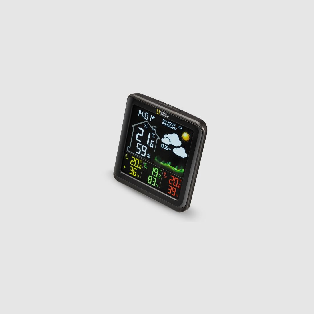 NATIONAL GEOGRAPHIC VA Wetterstation mit Farb-LCD, einschließlich 3 Sensoren, Bild 16 von 19