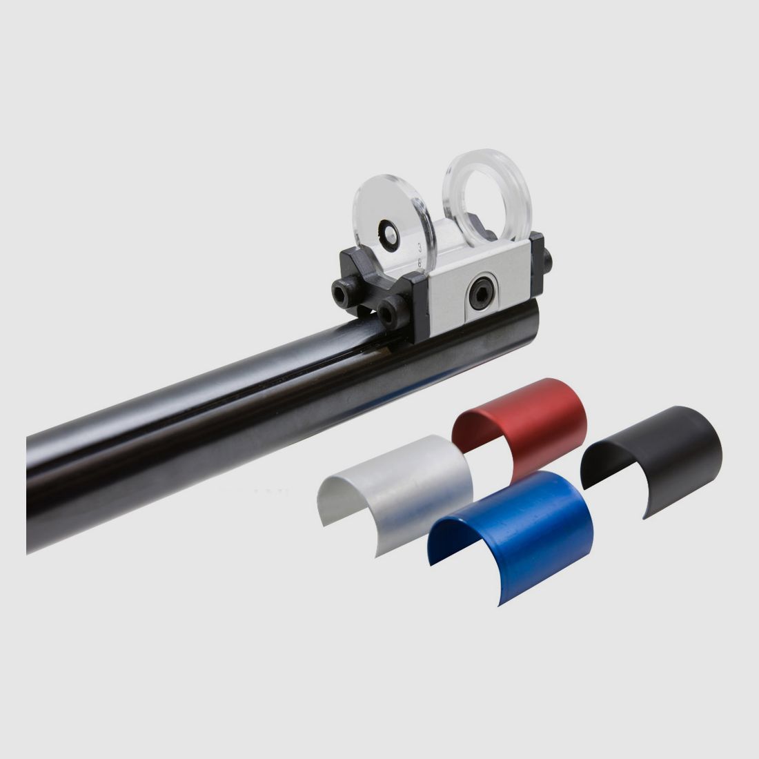 Abdeckung - Visierschutz Alu fĂĽr Kornhalter TOP K50/A50, blau