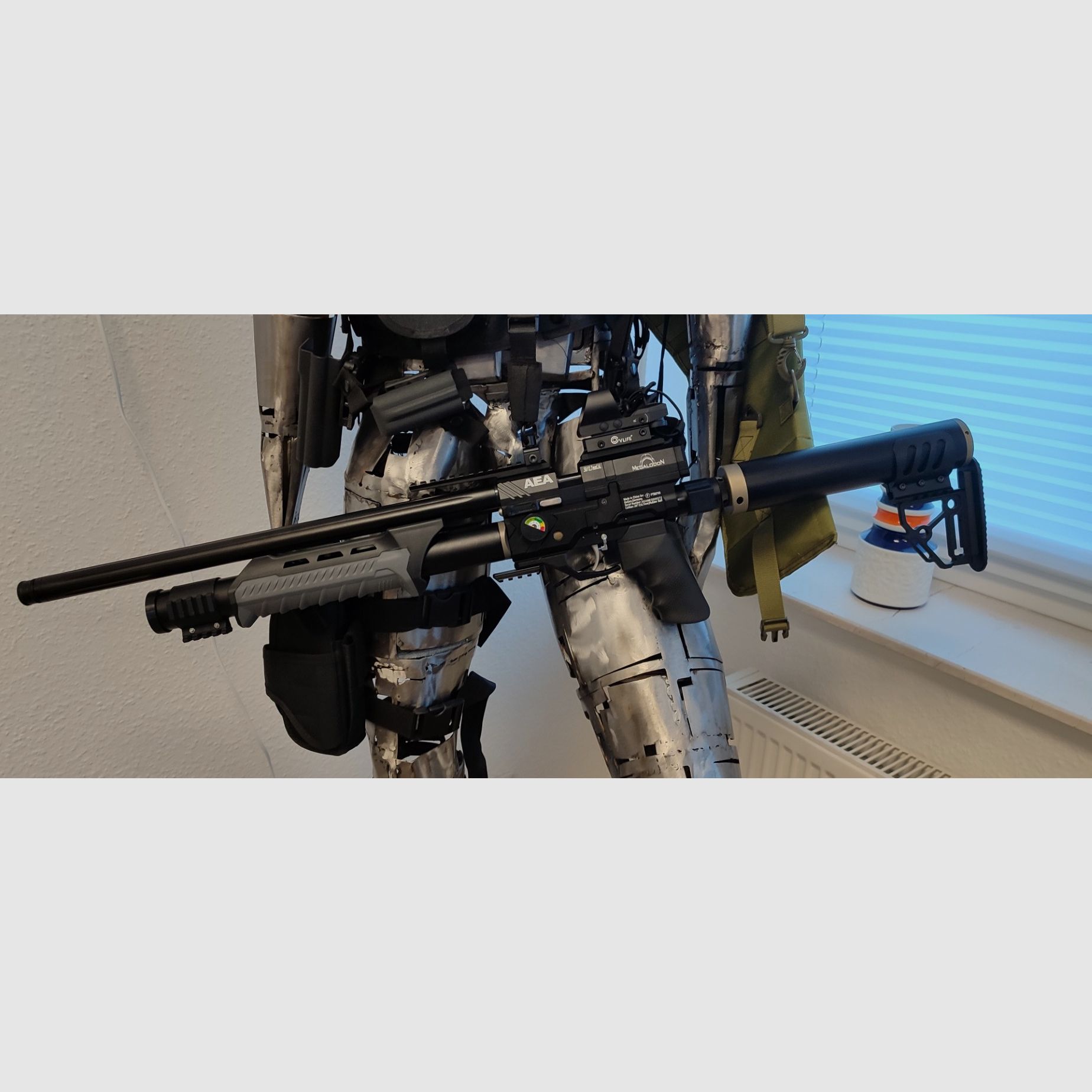 Airgun AEA Megalodon F-Serie 7,5 Joule Neu! + Waffentasche!