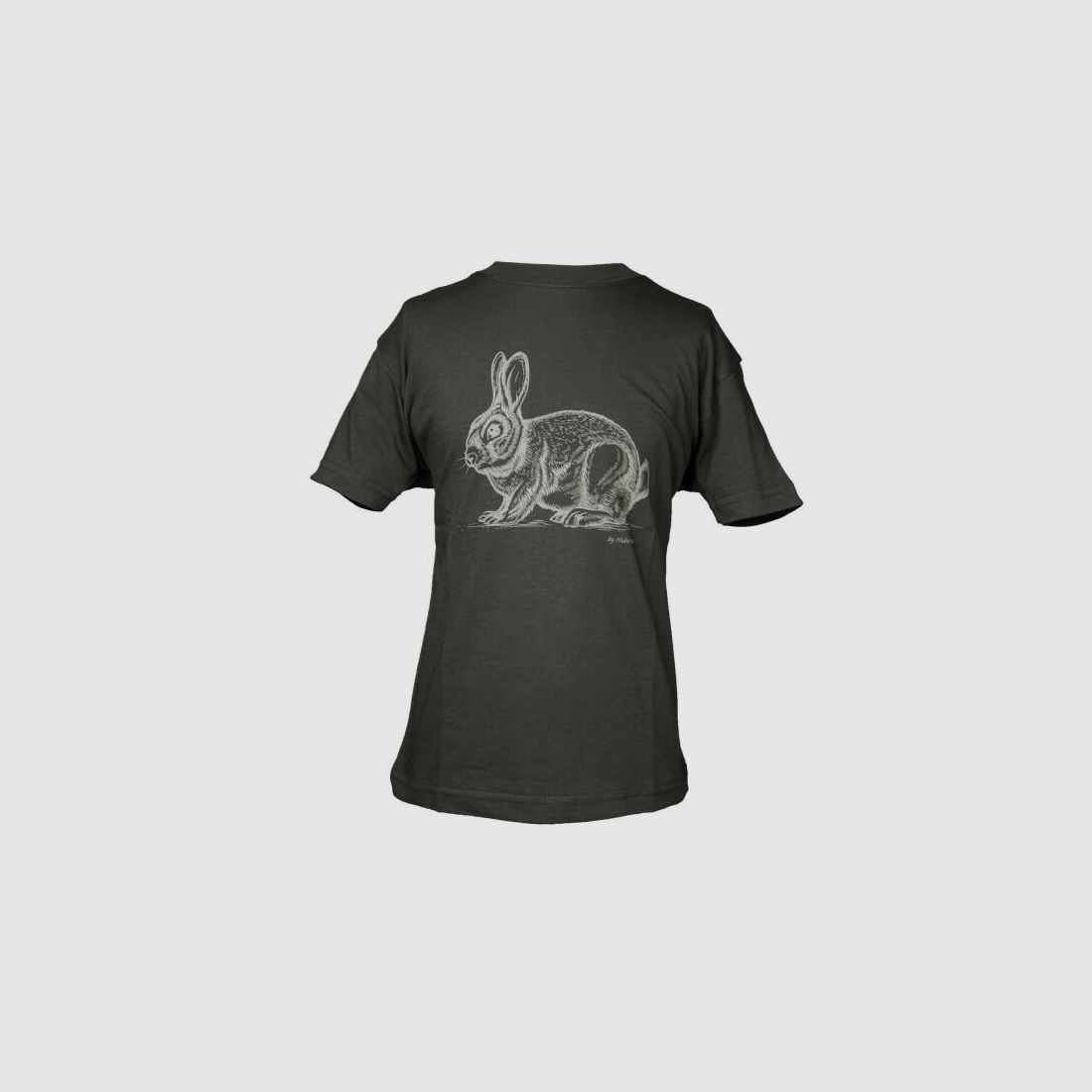 Hubertus Kinder T-Shirt "Kanin" oliv