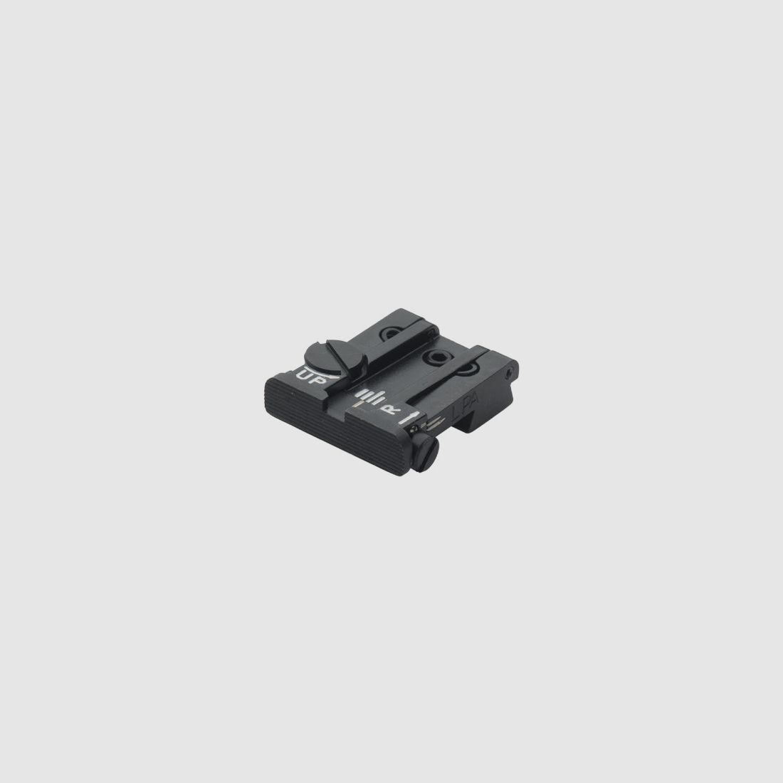 LPA TPU45CT07 mirino micrometrico regolabile per Colt Government M1911A1 – Immagine del mirino nera