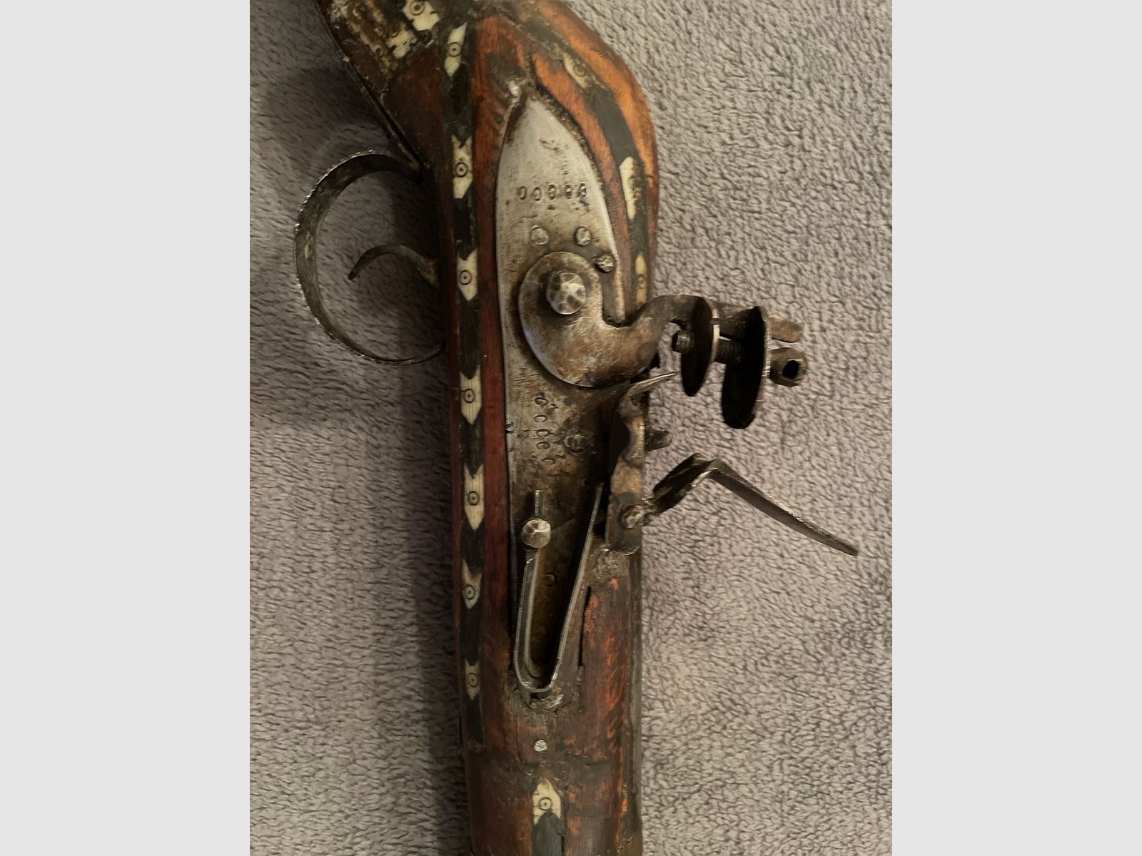 Rifle de caballería ca. siglo XIX. Afganistán