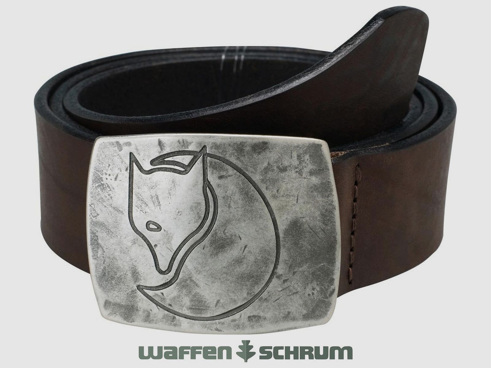 Fjällräven Leather Belt Murena Leather Brown 75 cm