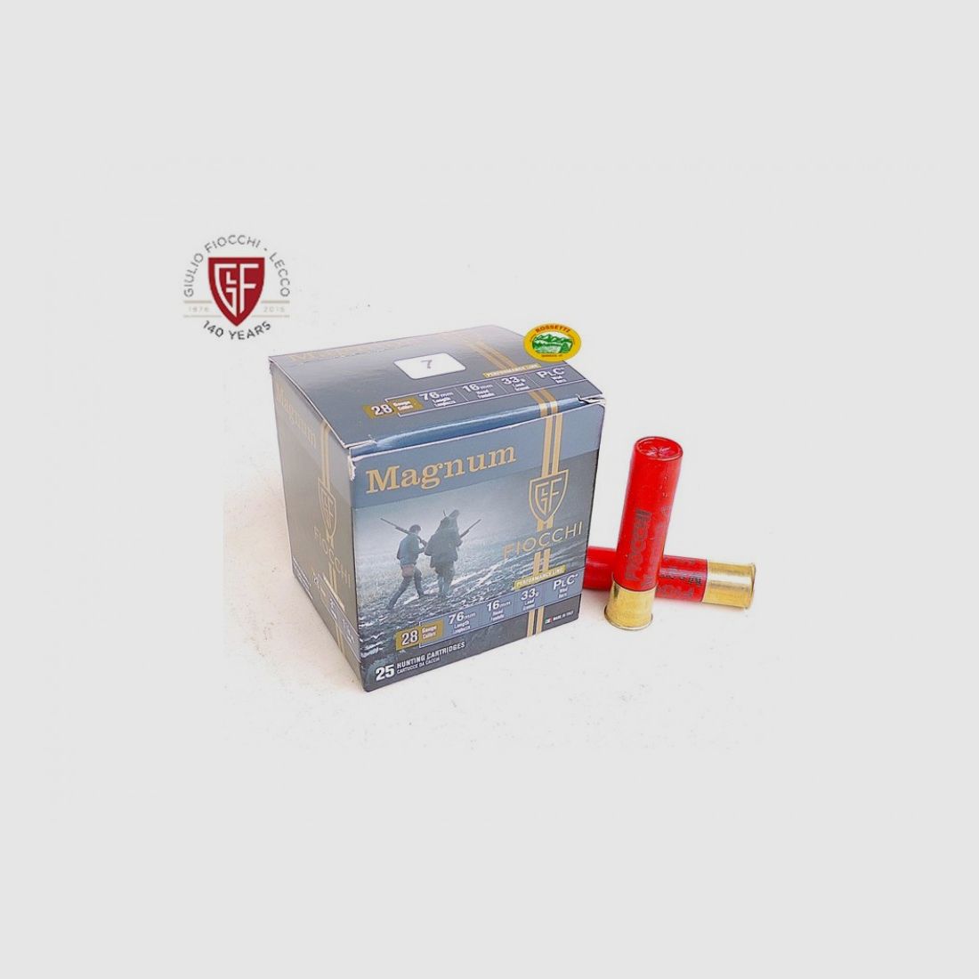 FIOCCHI Patronen Magnum Kal.28 gr.33 pb.6 spezielle Taube