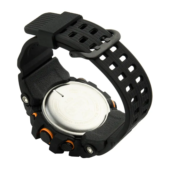 M-Tac® Taktische Uhr Adventure Schwarz/Orange, Bild 3 von 7