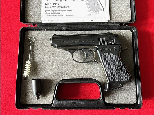 WALTHER PPK 8mm KNALL  SCHRECKSCHUSS   PISTOLE