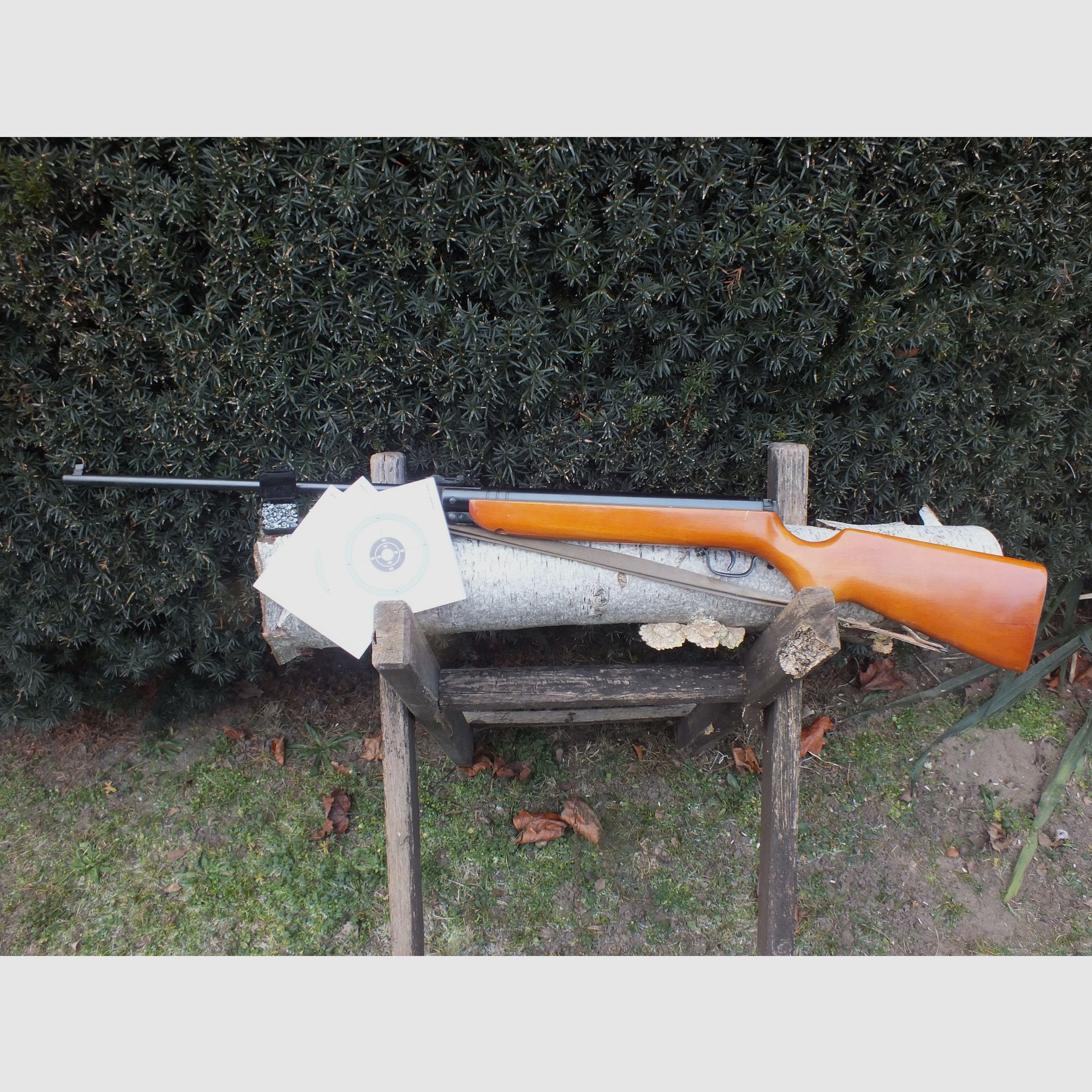 Luftdruckgewehr Haenel 303-6 mit Gurt!