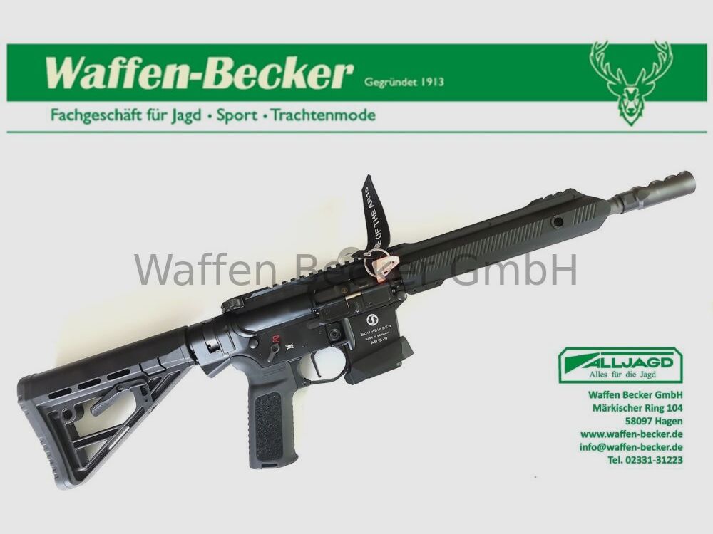 Schmeisser (Waffen Schumacher) AR15-9 S4F Sport Dynamic PCC Cal. 9mm Luger 10.5", black