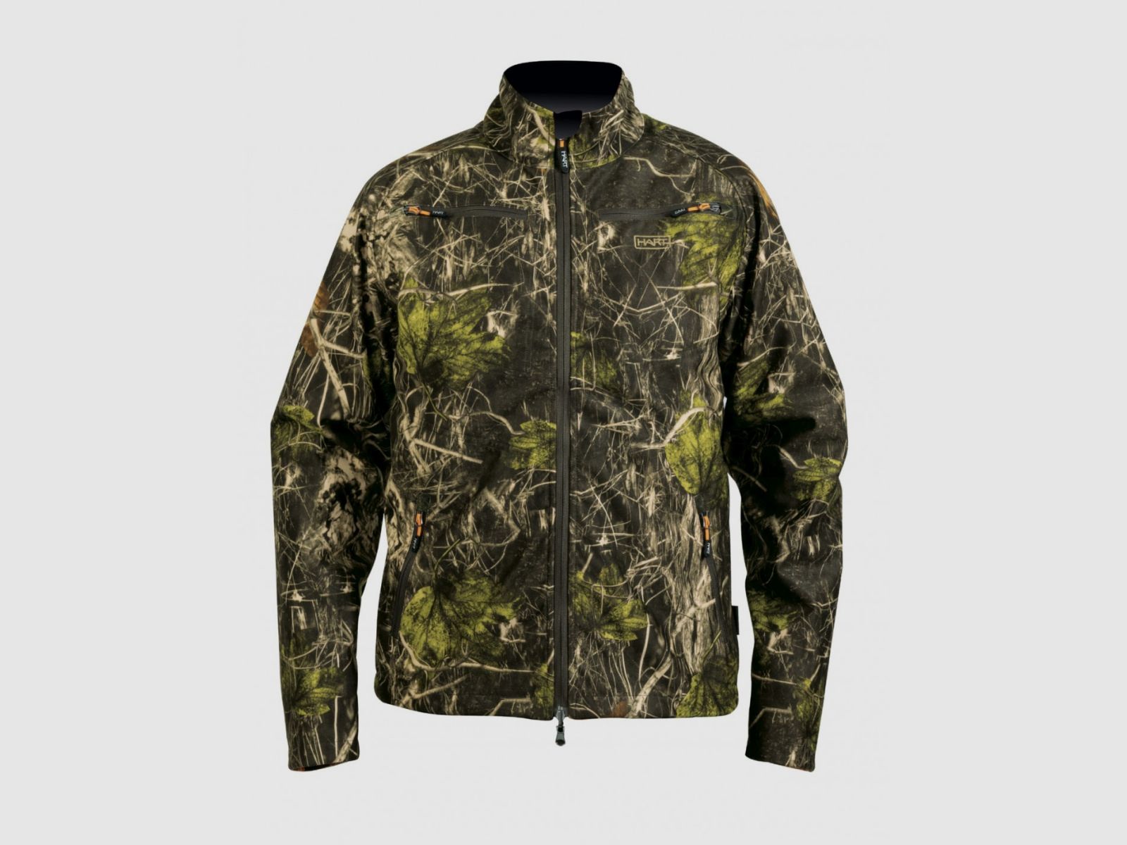 HART Sosbun chaqueta reversible 2D Camo Verde/Naranja Brillante