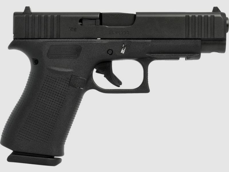 Glock Pistole G48 Rail FS 9mm Luger 4.17″ / 106 mm 10+1, Compact Slimline