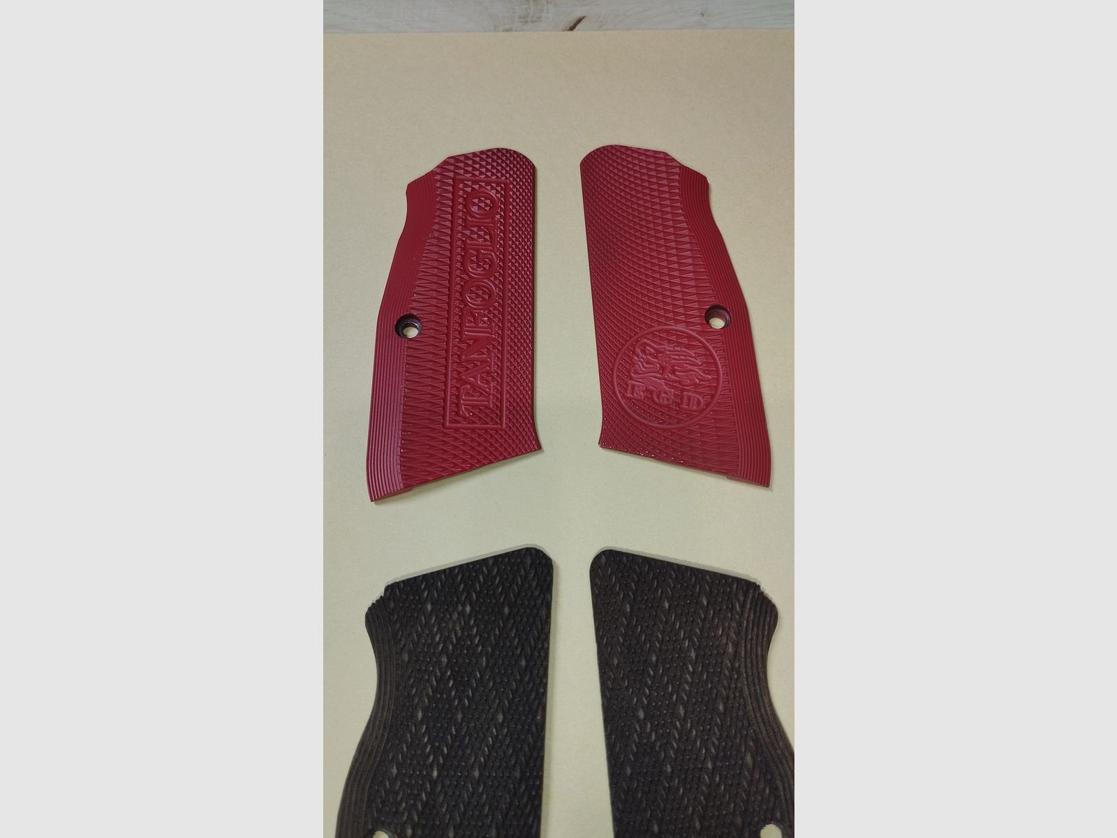 Griffschalen Tanfoglio Gold Match Smal Frame kurz