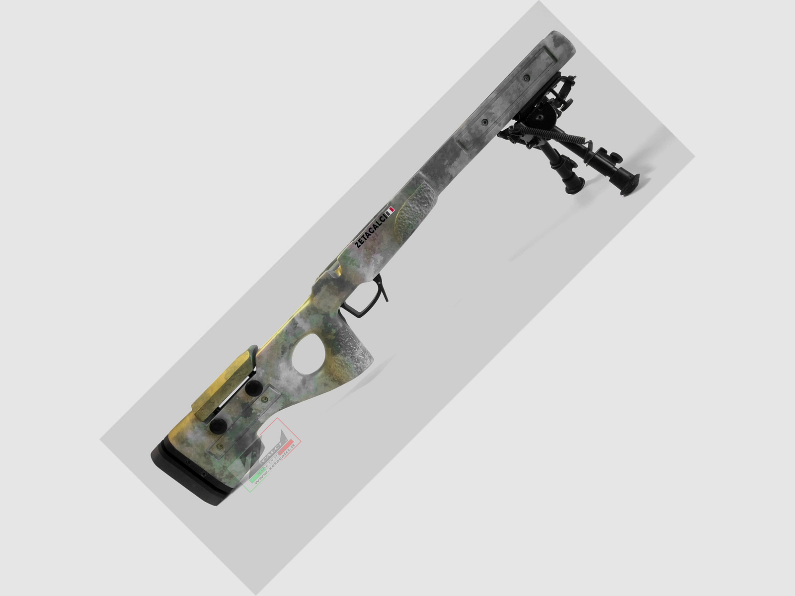 ZetaCalci Remington 700 Tactical 02 Action Courte Réglable Camo Tacs