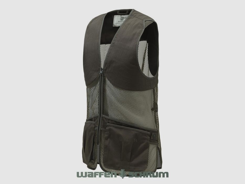 Gilet de tir Beretta Full Mesh Brown Bark
