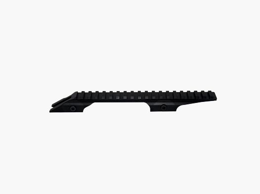 Steyr Weaverschiene flach 22mm schwarz