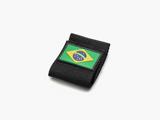 Trabilla para cinturón IPSC con bandera de Brasil