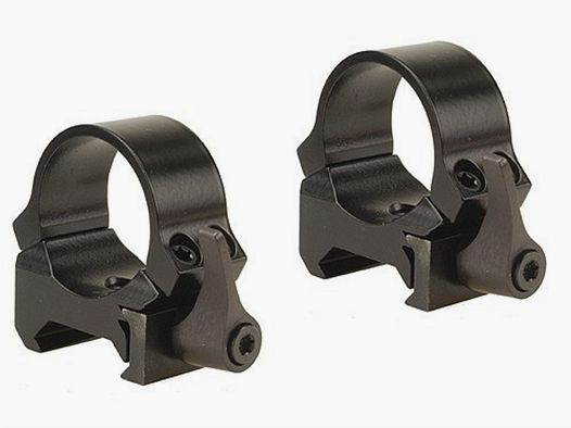 Leupold QRW Rings 25.4mm low glossy black