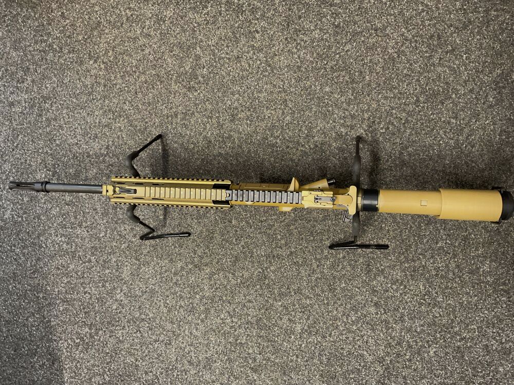 Heckler & Koch G28 Z Patrol with steel housing
