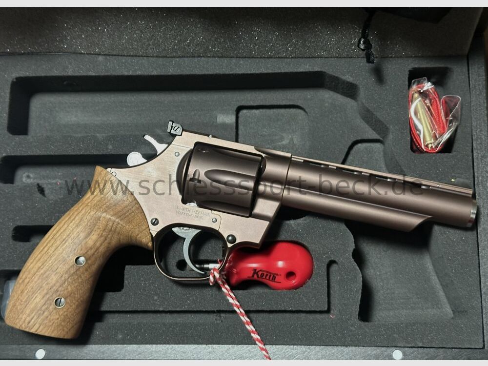 KORTH Combat Revolver NSC Heritage 5 ¼ Zoll Bronze .357 MAG