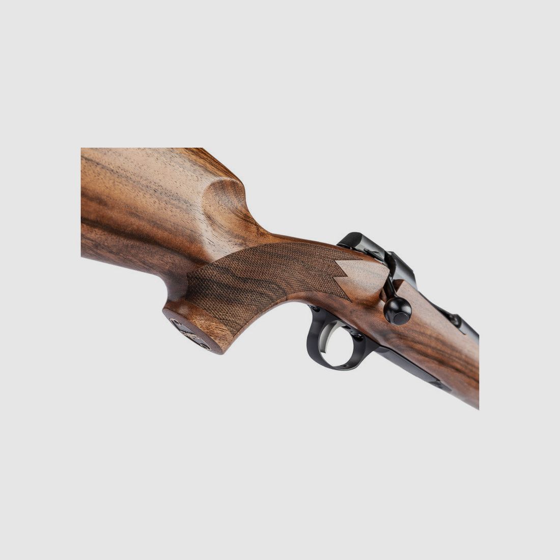 SAKO 90 HUNTER .30-06 SPRG, Lauflänge 20", Drall 10", Rückstecher, 5 Schuss, geölter Holzschaft mit bayer. Backe, ohne Visierung, MG M15x1, Bild 4 von 5
