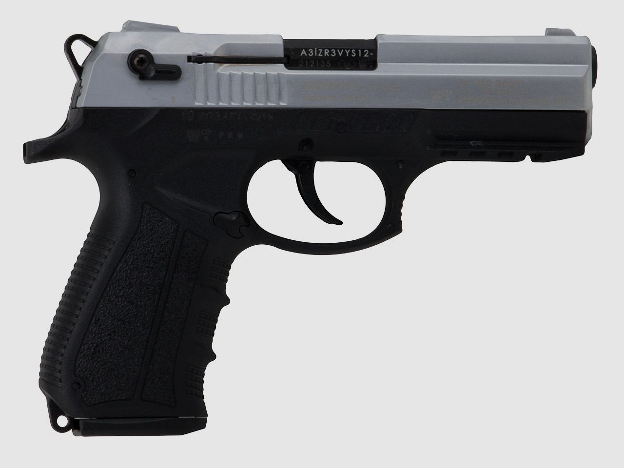 Schreckschuss Pistole Zoraki 2918 matt chrom PTB 1050 Kaliber 9 mm P.A.K. (P18)