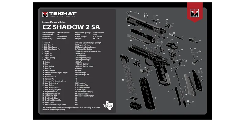 Tekmat Pistolen-Reinigungsmatte, Bild 3 von 8