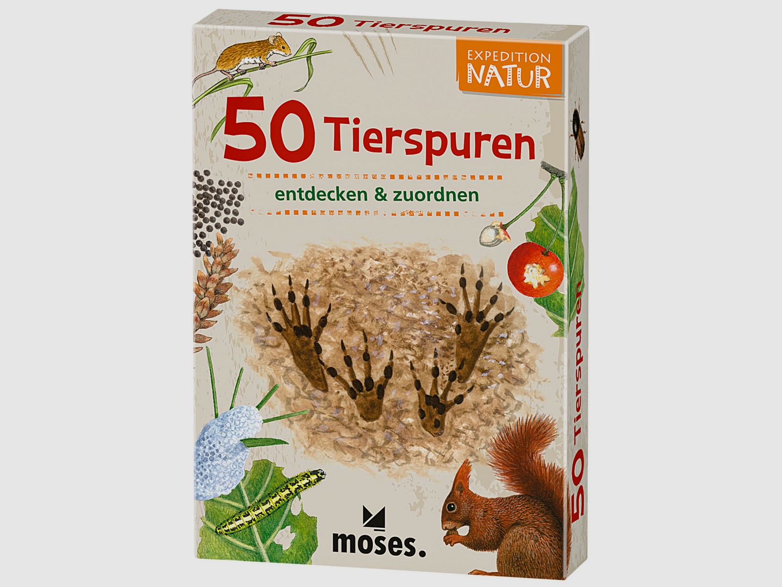 Moses Kartenspiel 50 Tierspuren