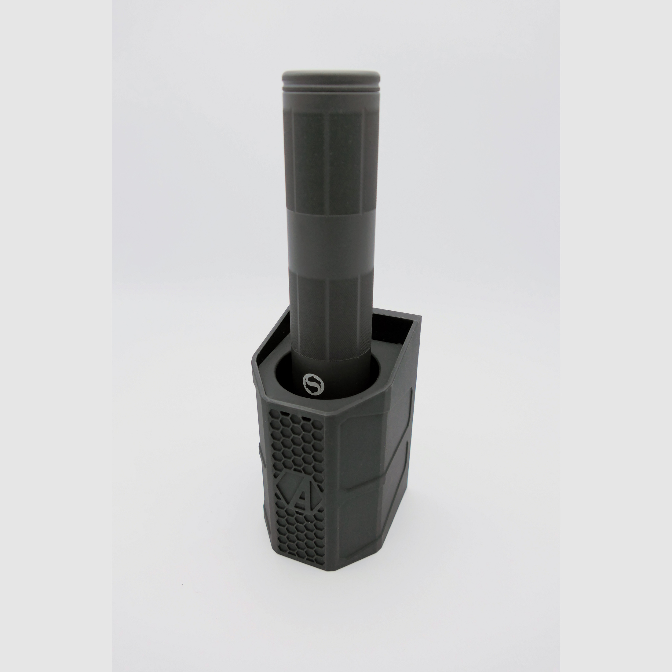 S-Rack Schalldämpferhalter  + das Original aus hochwertigem Polymer - KEIN 3-D Druck! -