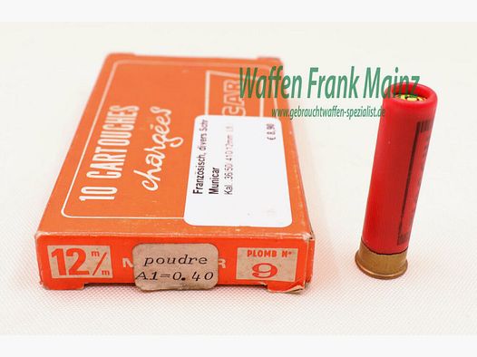French, various Municar .36/50/.410/12mm