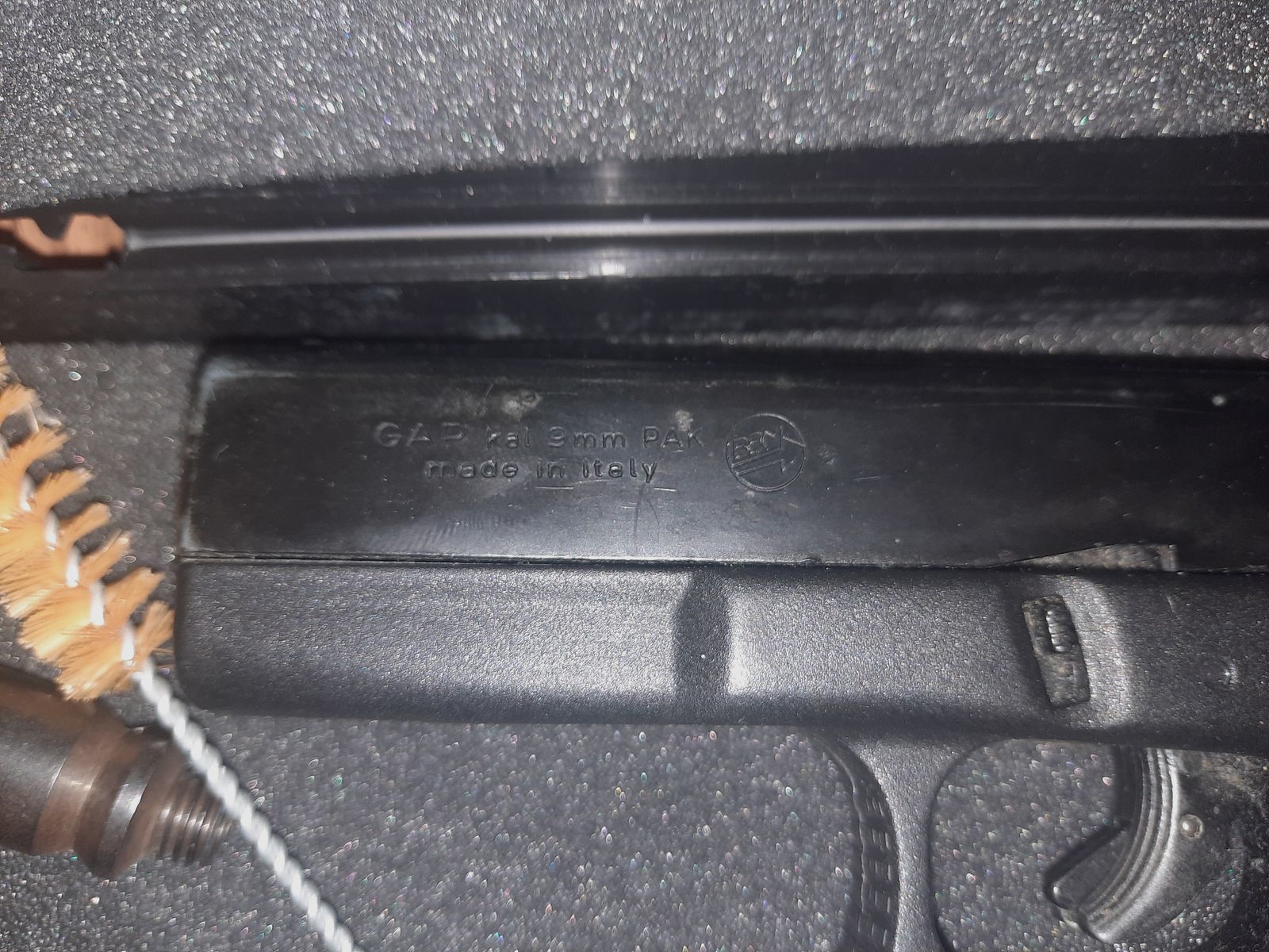 Bruni Milano GAP (Glock Automatic Pistol) Glock Schreckschuss Nachbau 9mm Gas/Knall/Signal Pistole