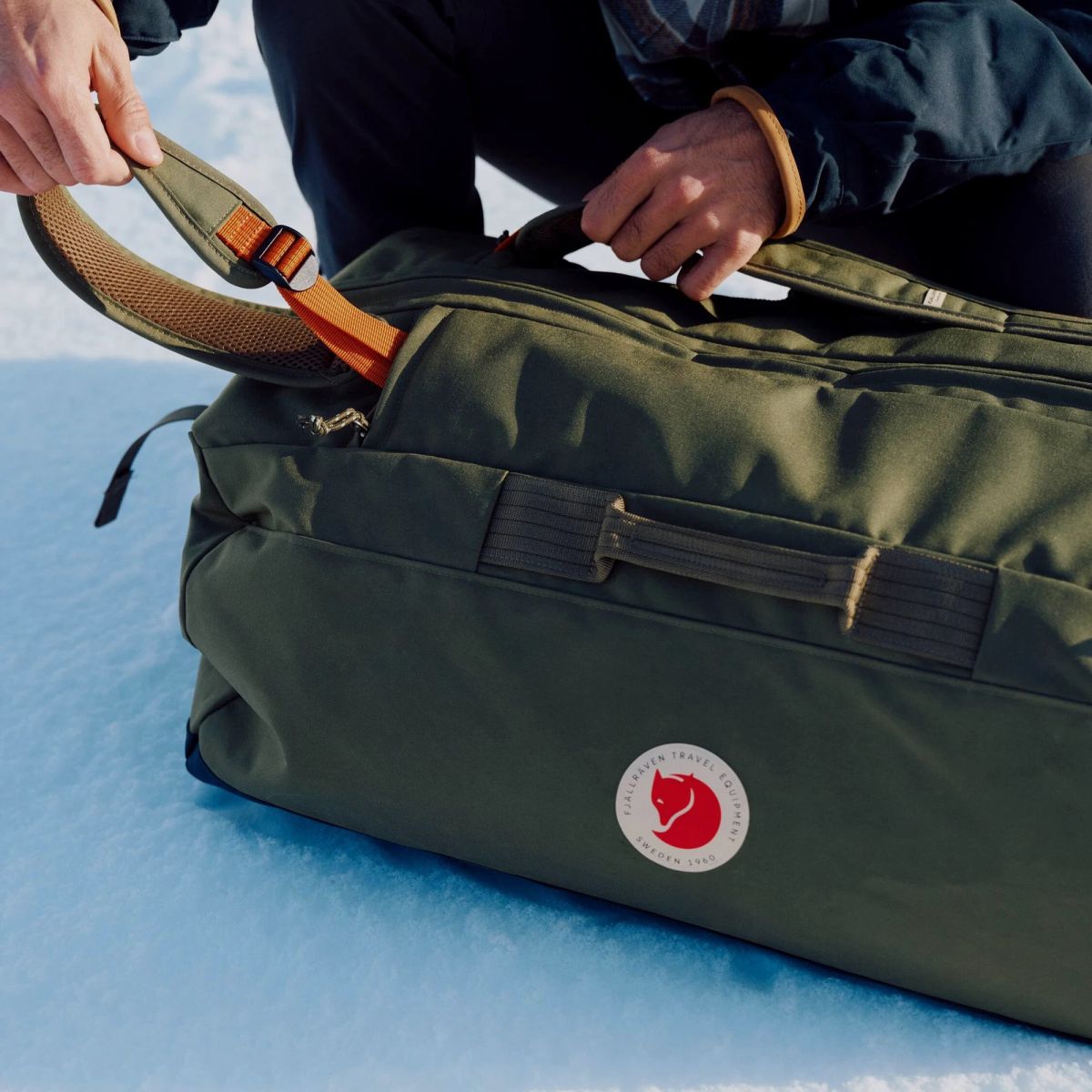 FJÄLLRÄVEN Färden Duffel 80 Green